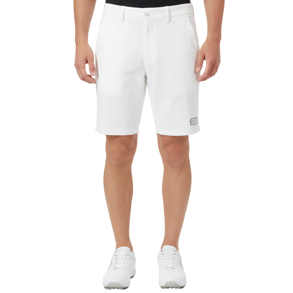 【muta】リンクスジャガード ショートパンツ M（ホワイト） MGJC-444239-WH