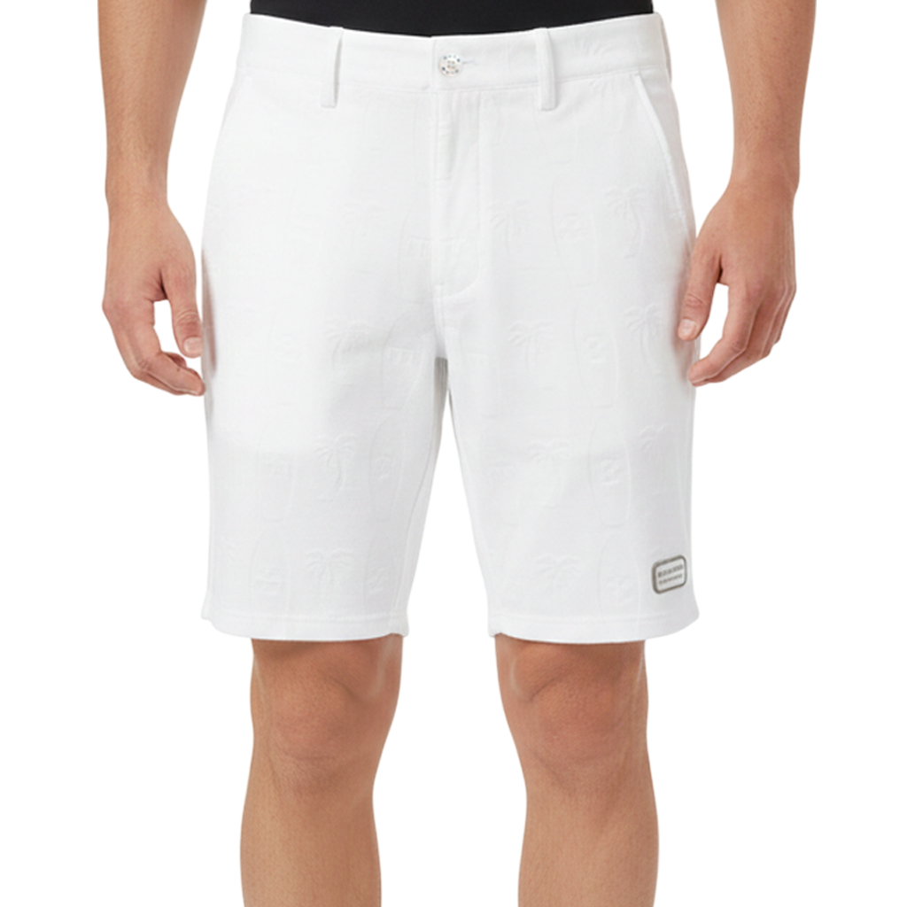 [muta] Lynx Jacquard Shorts, Size M (White), MGJC-444239-WH 