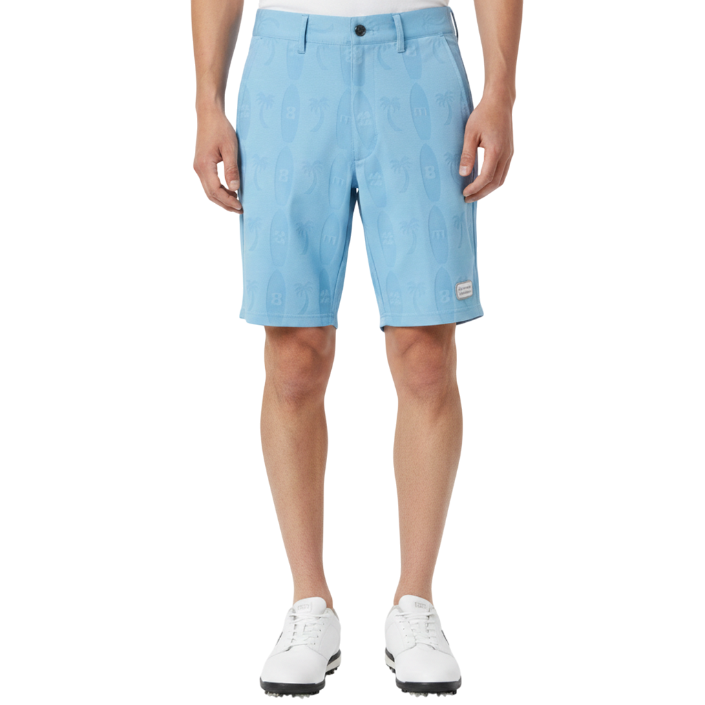 【muta】リンクスジャガード ショートパンツ M（ブルー　） MGJC-444239-BL