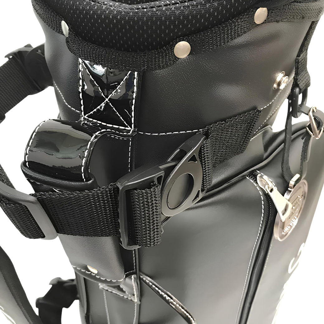 【BELDING】サンバード 2.0 スタンドバッグ（8.5インチ）ブラック・エスプリ／ブラック・シャイニー ・ホワイト・ロゴ  (ZZBEL-HBCB850155)