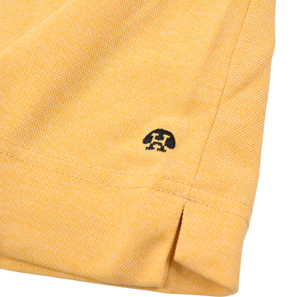 【HORN GARMENT】ポロ Beach Boys ネイビー イエロー レディース（HOG-HCW4AAP07）