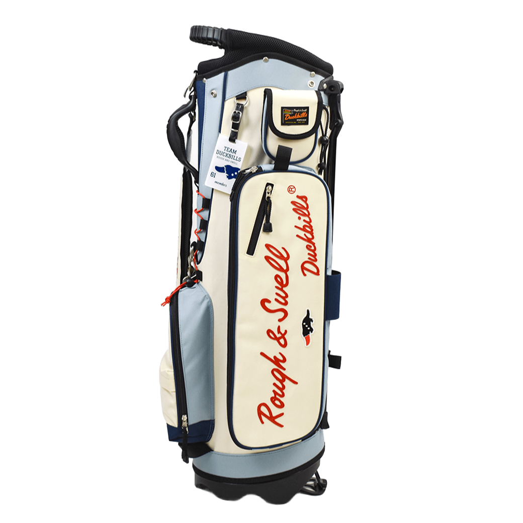 【rough&swell】MOUNTAIN CADDY キャディバッグ IVORY (ROU-RSA26014)