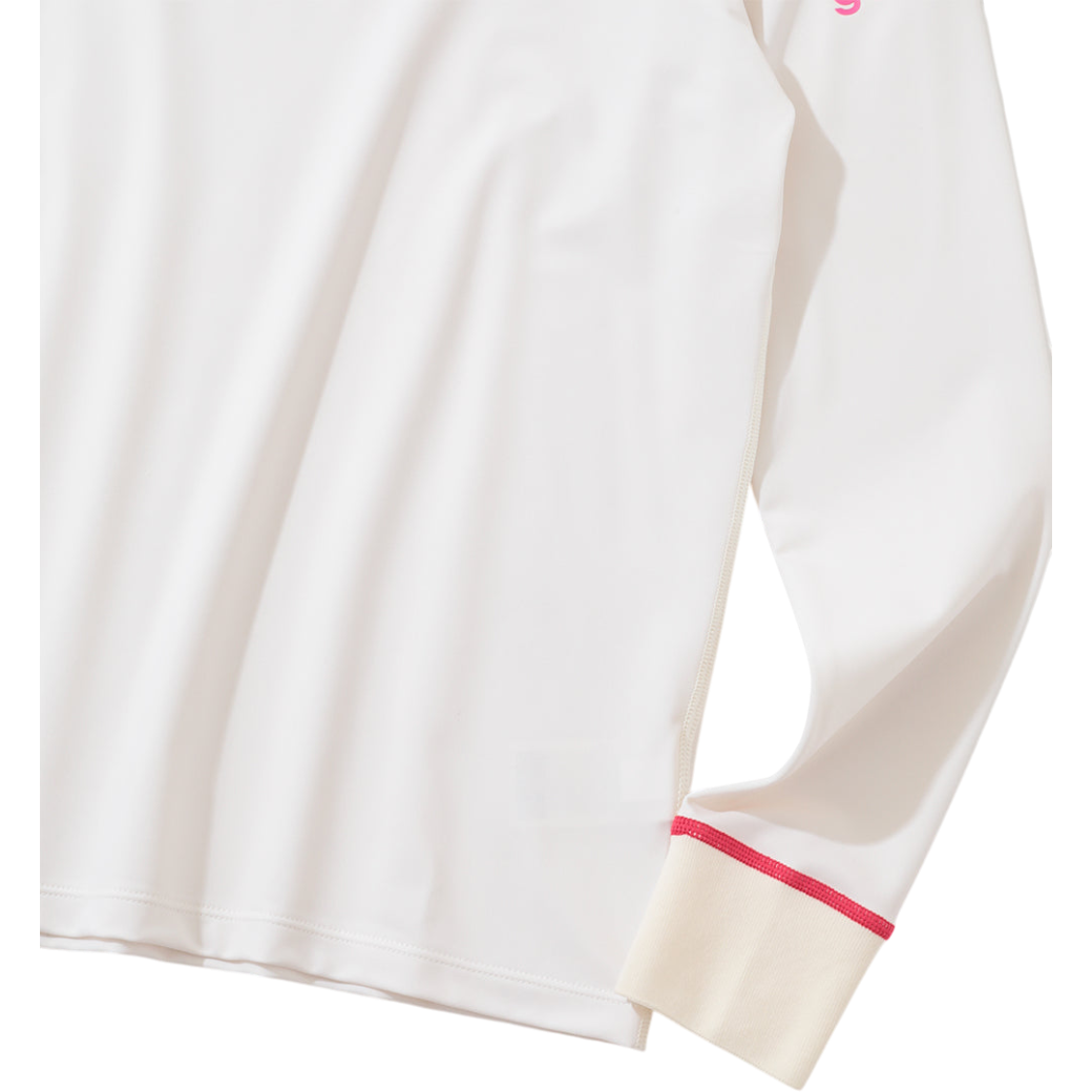 【MARK＆LONA】Tribe Fit Neck レディース モック OFF WHITE（MAL-MLW5CAU03)