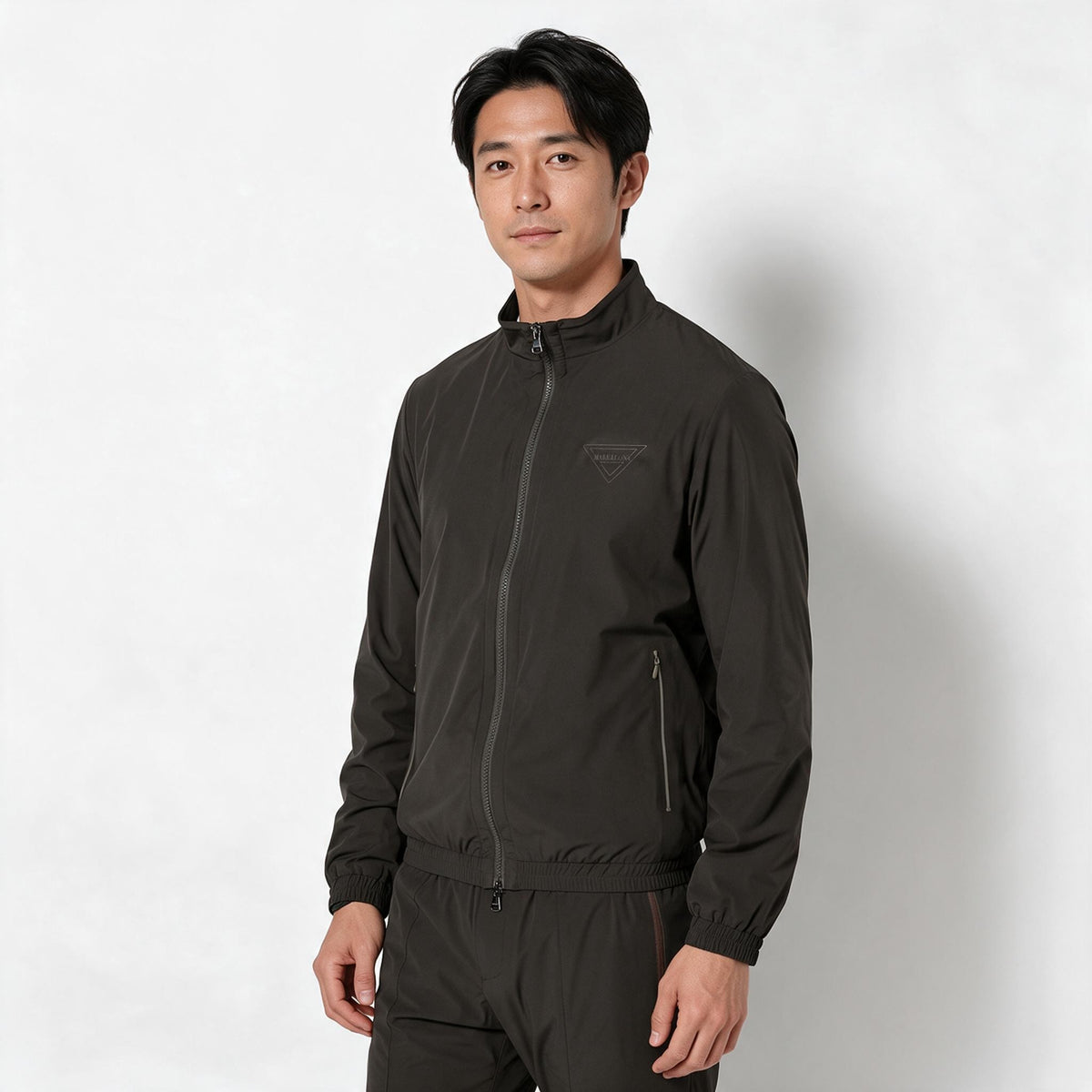【MARK&LONA】PTJK ジャケット モックネック BROWN（MAL-MCM5CAD50）