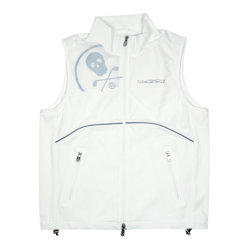 【MARK＆LONA】Flow MLT Vest メンズ ベスト WHITE（MAL-MLM4AAD04)