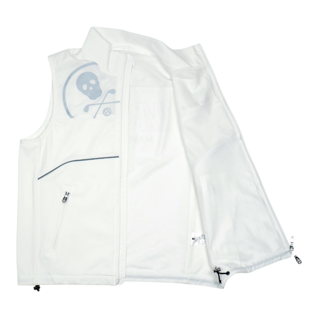 【MARK＆LONA】Flow MLT Vest メンズ ベスト WHITE（MAL-MLM4AAD04)