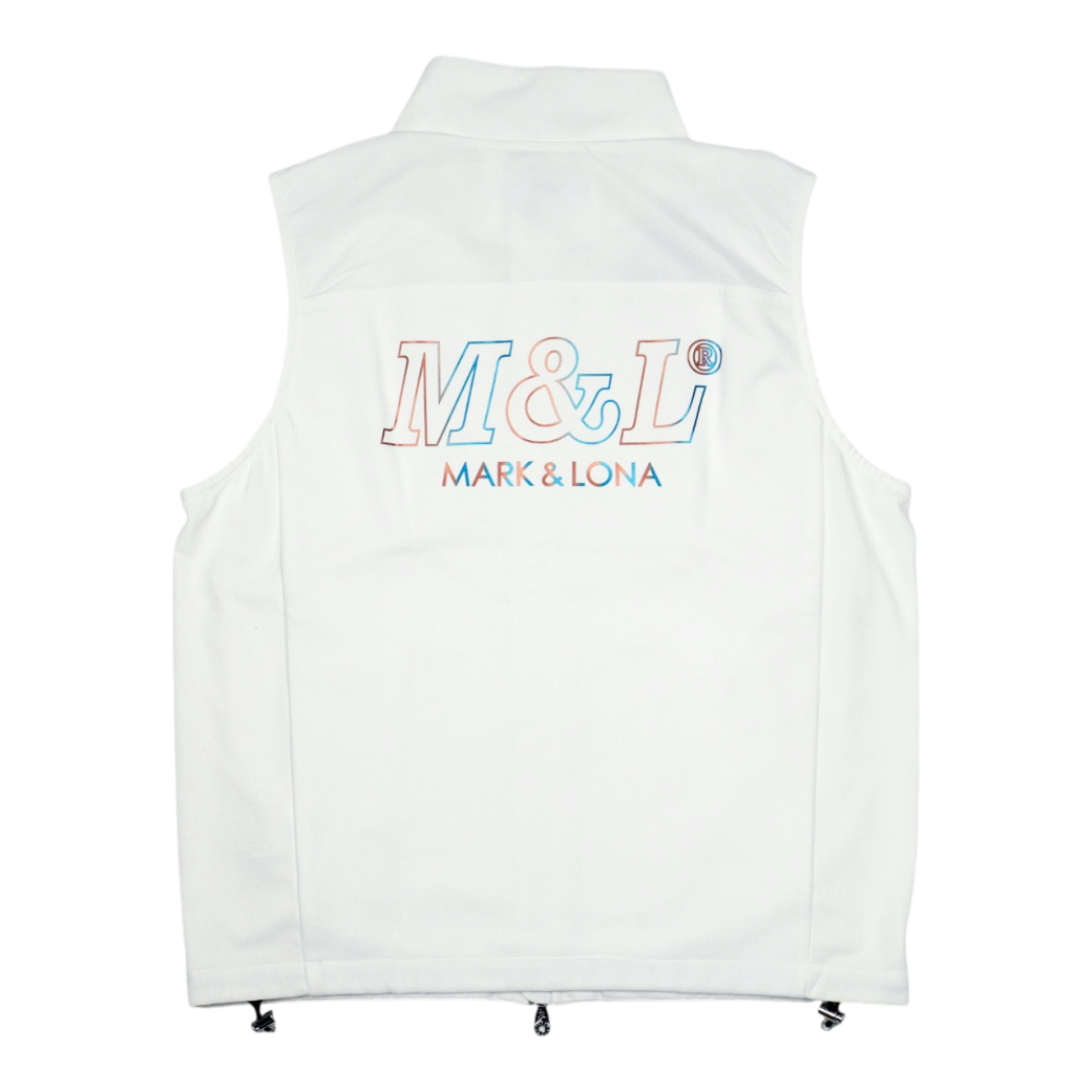 【MARK＆LONA】Flow MLT Vest メンズ ベスト WHITE（MAL-MLM4AAD04)
