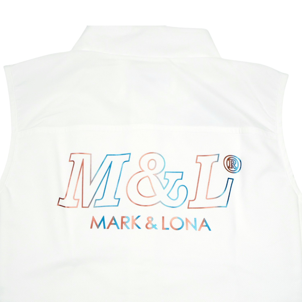 【MARK＆LONA】Flow MLT Vest メンズ ベスト WHITE（MAL-MLM4AAD04)