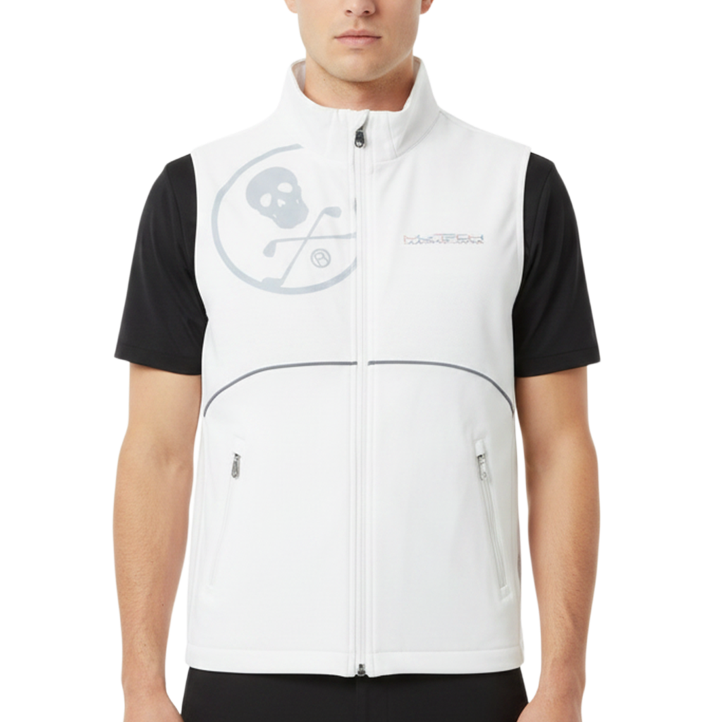 【MARK＆LONA】Flow MLT Vest メンズ ベスト WHITE（MAL-MLM4AAD04)