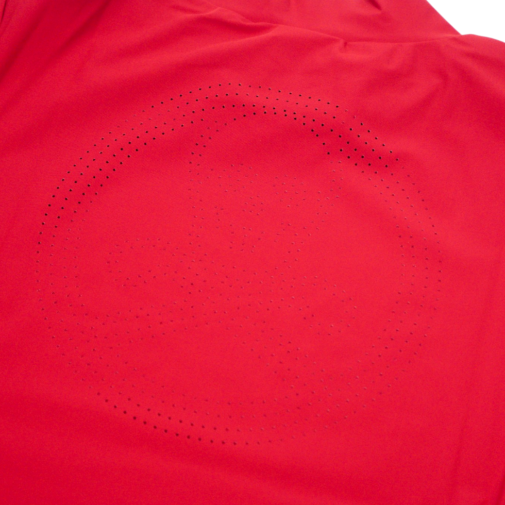 【MARK＆LONA】Tシャツ レディース モック RED（MAL-MLW2CAA02)