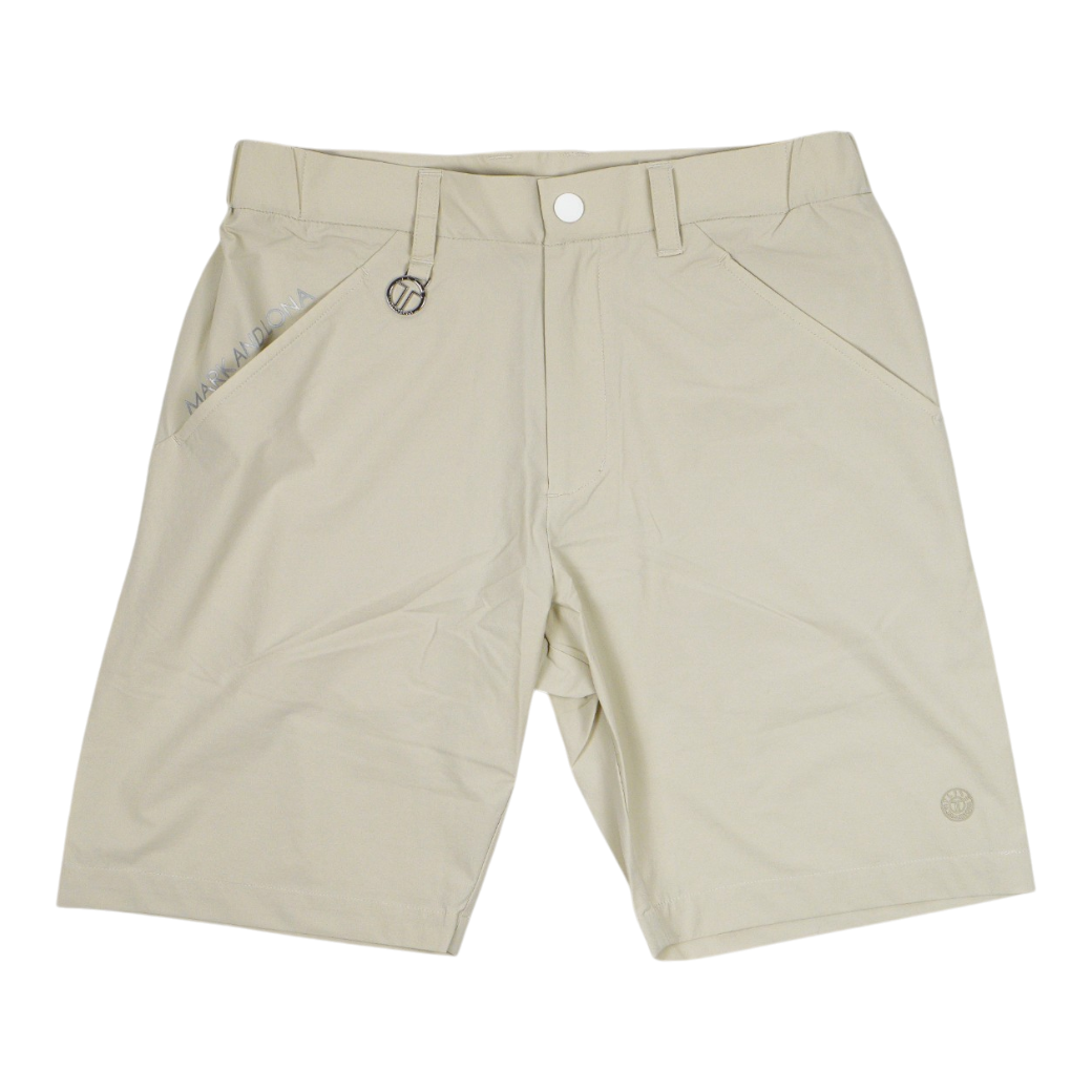 【MARK＆LONA】T-LINE Summit Tapered Shorts メンズ ショートパンツ BEIGE（MAL-MXM5AAT02）