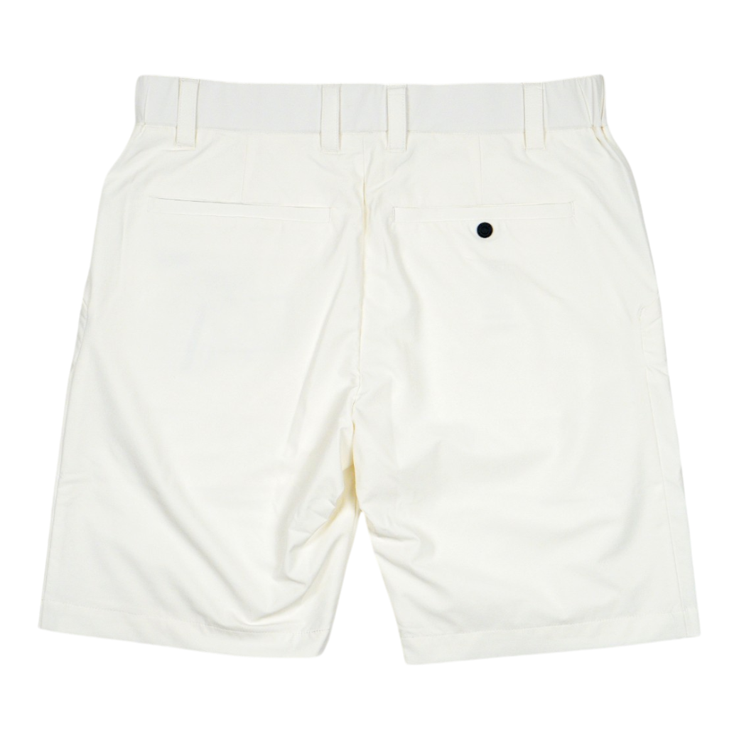 【MARK＆LONA】T-LINE Summit Tapered Shorts メンズ ショートパンツ WHITE（MAL-MXM5AAT02）