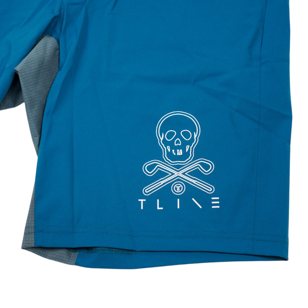 【MARK＆LONA】T-LINE DRAFT HYBRID SHORTS メンズ ショートパンツ TURQUOISE（MAL-MXM5AAT03）