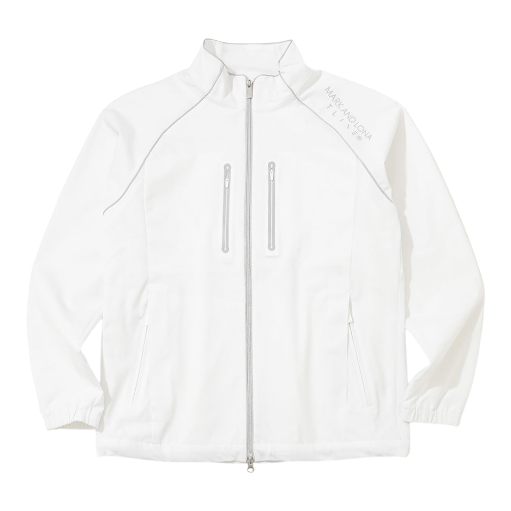 【MARK＆LONA】TL SOLOTEX® Motion Shell スタンドカラージャケット WHITE（MAL-MXM5CAD01）