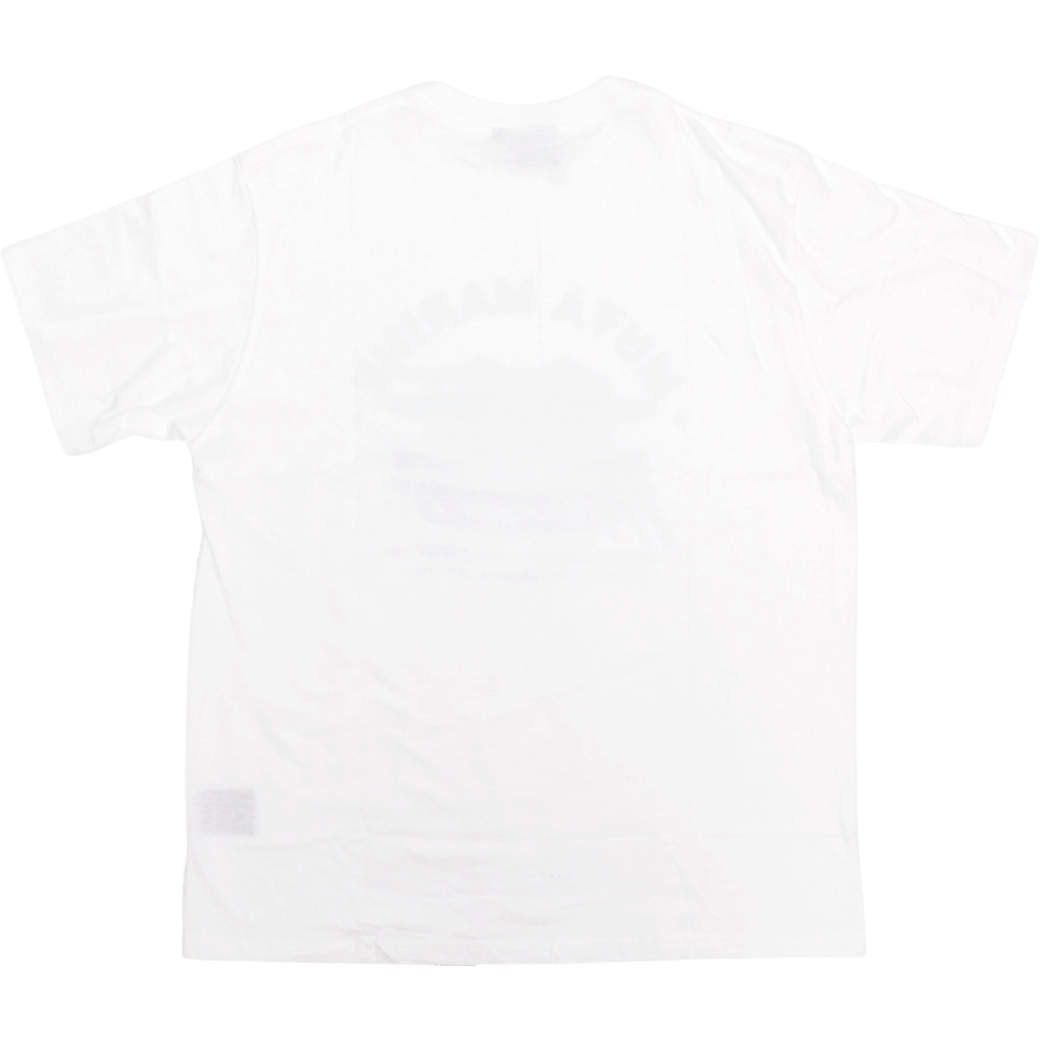 【muta】CREAT WORKS Tシャツ ホワイト S M（MUT-MMAX-434343)