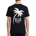 【muta】FLOCKY BLUE MONDAY Tシャツ ブラック S M（MUT-MMAX434351)