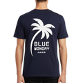 【muta】FLOCKY BLUE MONDAY Tシャツ ネイビー S（MUT-MMAX434351)