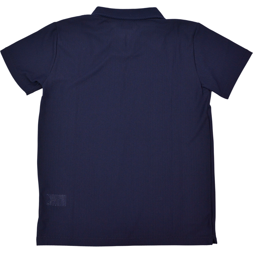 【muta】メッシュ ポロシャツ 半袖 ネイビー（MUT-MMBC7256078）