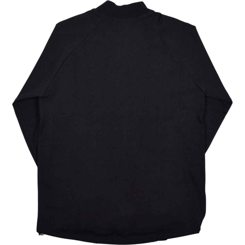 【muta】モックネック ポンチ素材 ブルゾン Ｌ ブラック（MUT-MMBC-191208）