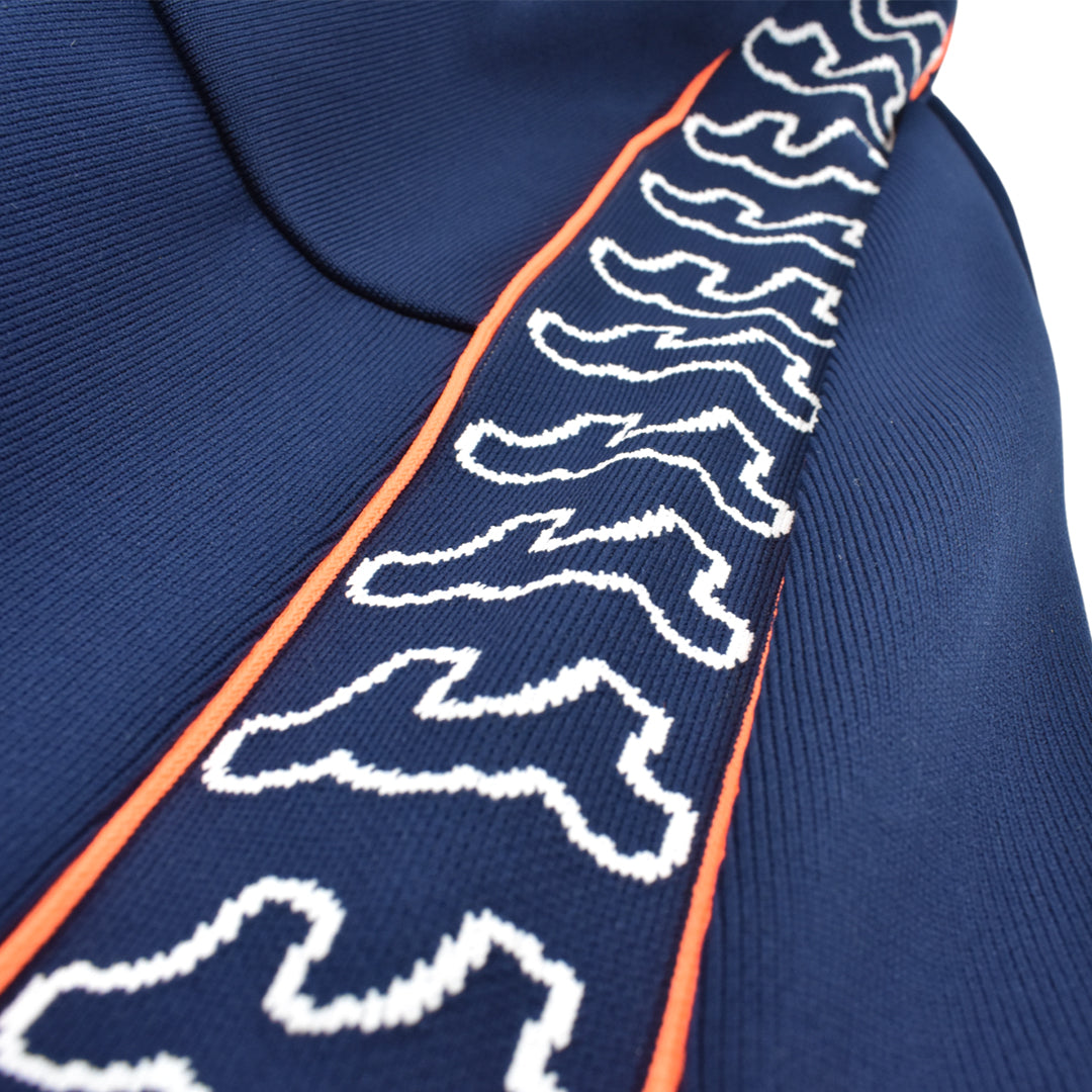 【MUTA】WAVE PATTERN ジャガードスカート NAVY (MUT-MMBC220302)
