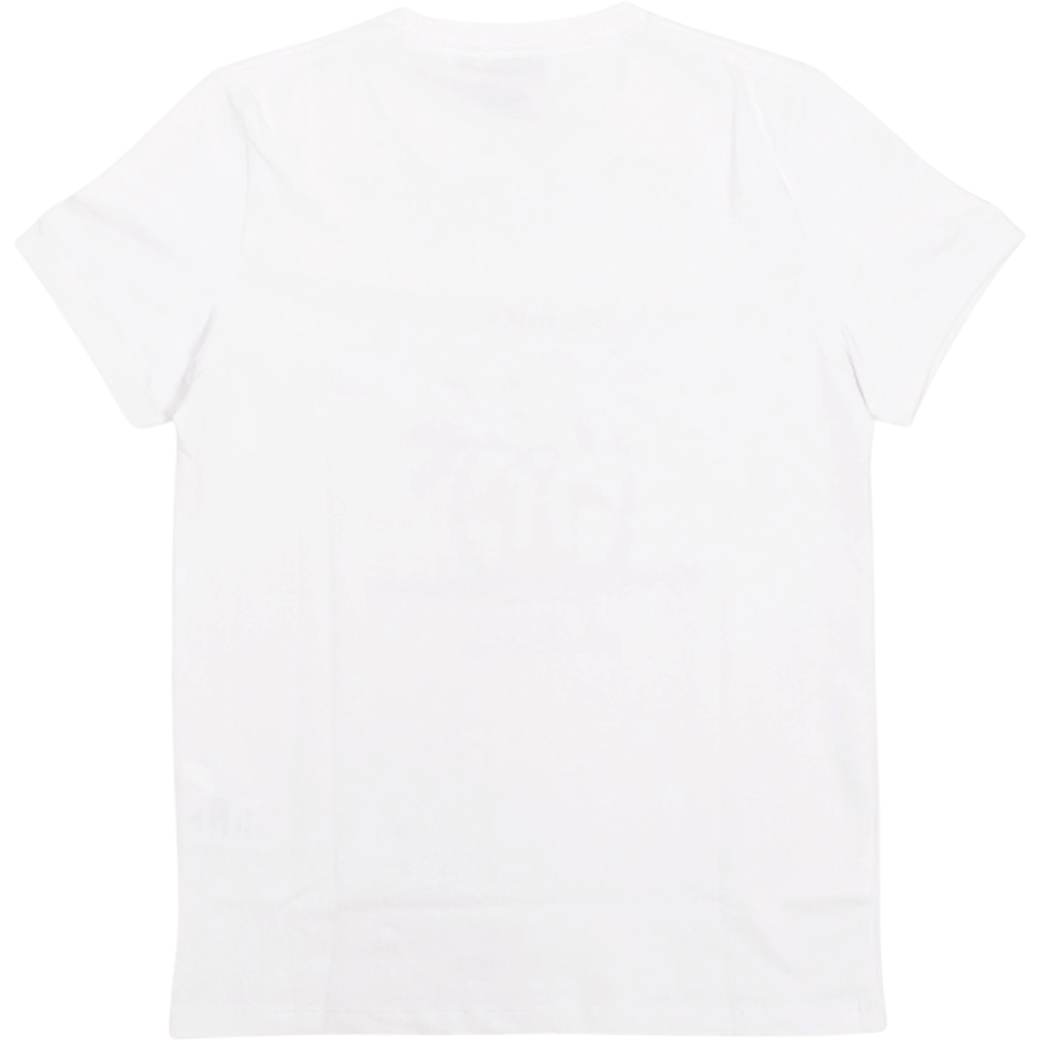 【muta】ISLAND STAMP Tシャツ ホワイト レディース フリーサイズ（MUT-MMKW-434606)