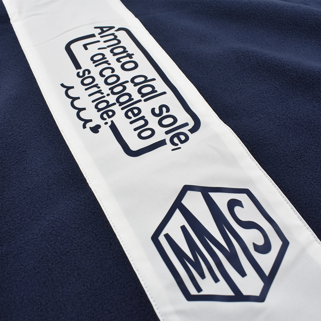 【MUTA】フリース切替モックネックプルオーバー NAVY (MUT-MMMK-443180)