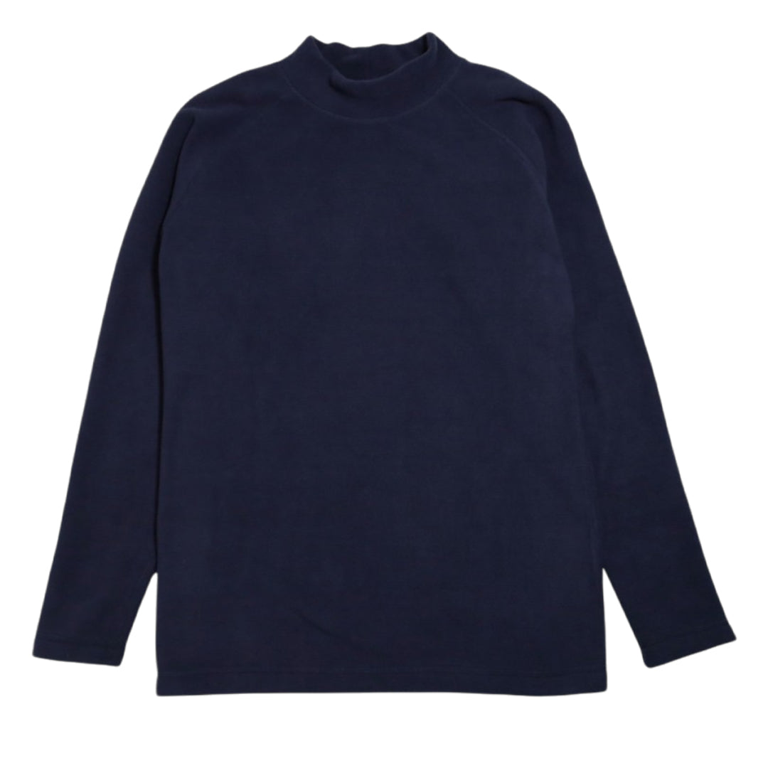 【MUTA】フリース切替モックネックプルオーバー NAVY (MUT-MMMK-443180)