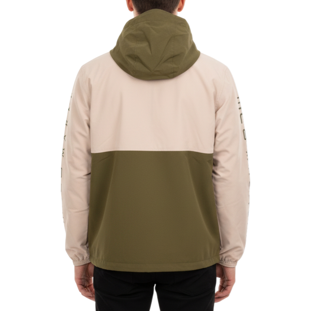 【muta】SOLOTEX®︎ Eco-Hybrid ストレッチジップパーカー ベージュ カーキ（MUT-MMMK443212）