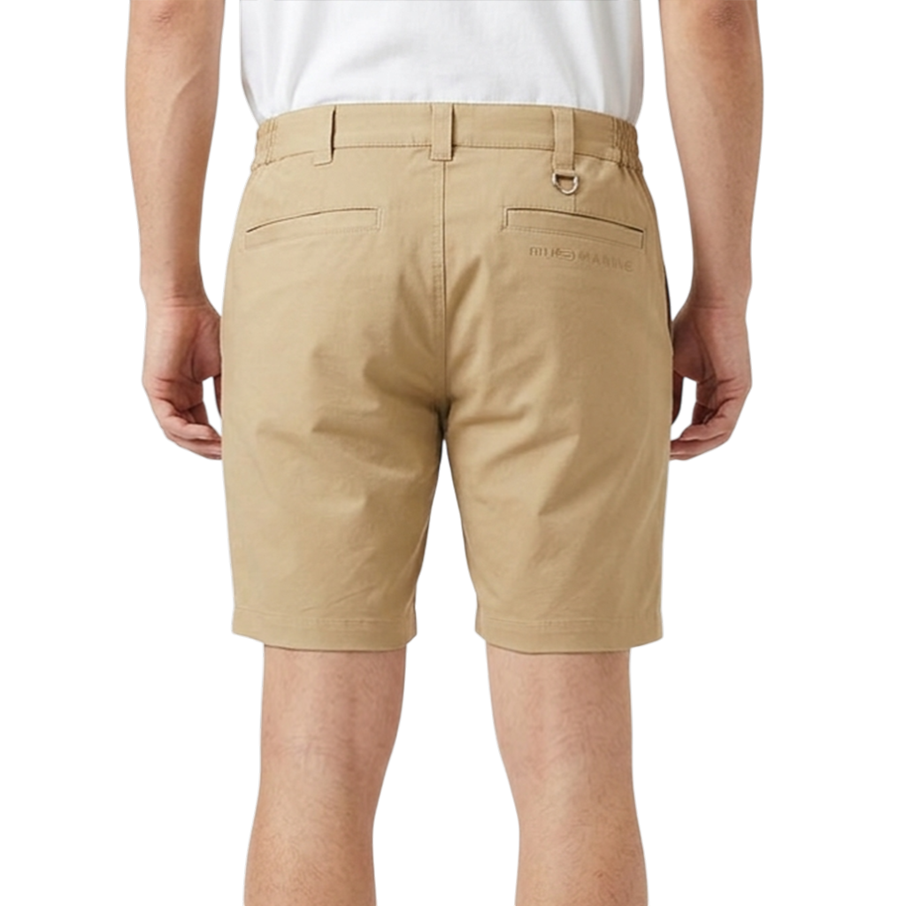 【muta】ツイルストレッチ ショートパンツ M（ベージュ） MUT-MMMK-444173