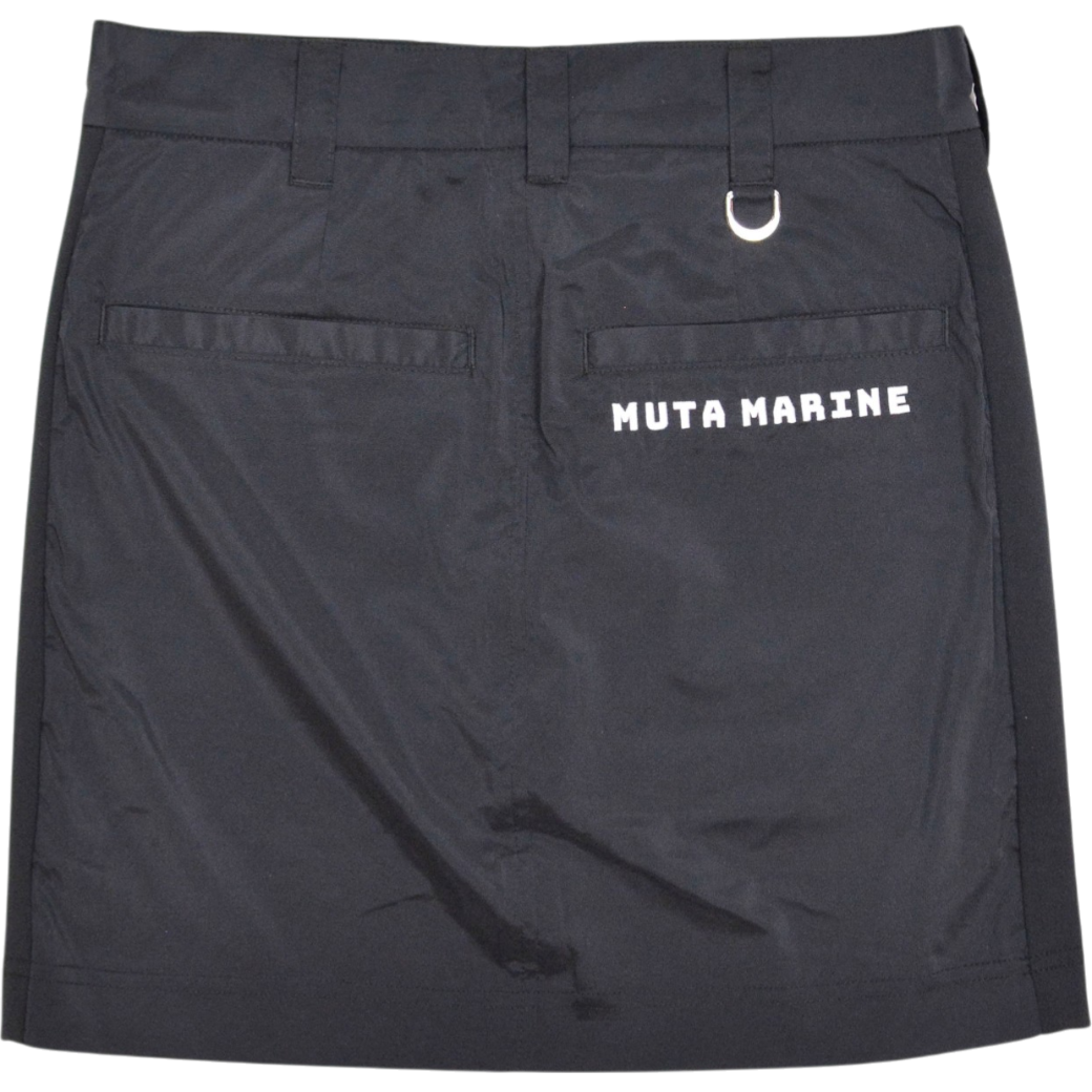 【muta】SOLOTEX 4WAYストレッチ スカート S（ブラック） MMMK-445021