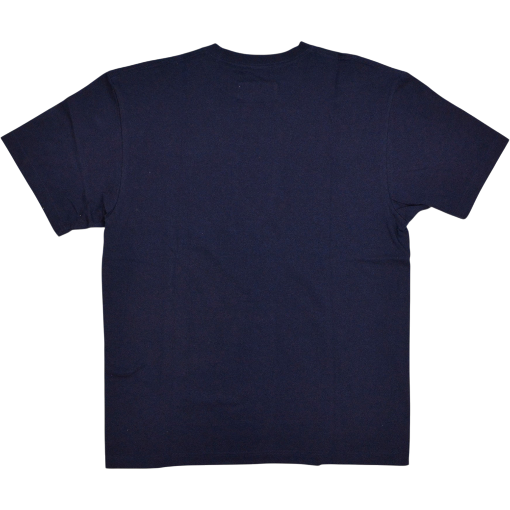 【muta】ACANTHUS x muta MARINE Trimming Pocket Tee ネイビー XL（MUT-MMAC434154)