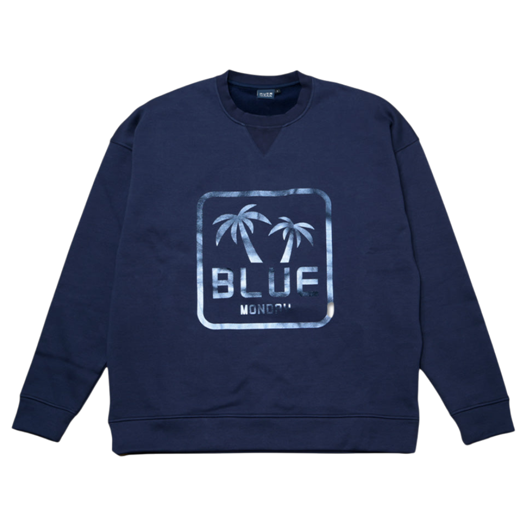 【MUTA】BLUE MONDAY クルーネックスウェット NV（MUT-MMBC220231）