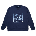【MUTA】BLUE MONDAY クルーネックスウェット NV（MUT-MMBC220231）