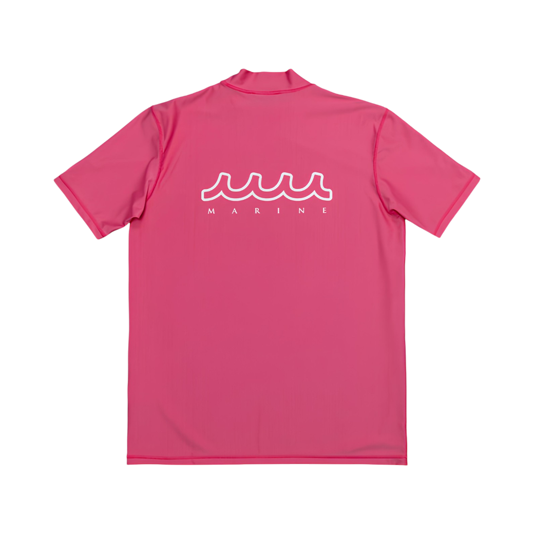 【MUTA】クールタッチ モックネックシャツ PINK レディース S M (MUT-MMMK446206)