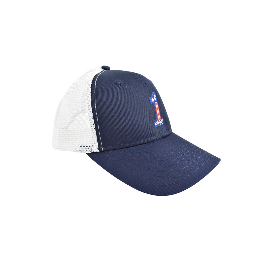 【yellow lobster】メッシュキャップ YL-7200 NAVY / WHITE (YEL-HWCM002)