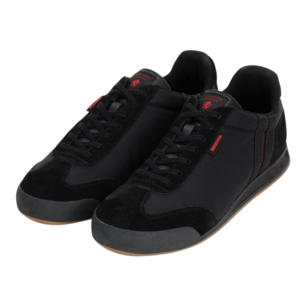 【Le Golf de PATRICK× BRIEFING】BG2501 LIVERPOOL/BRIEFING ゴルフシューズ BLACK（PAT-BG2501）