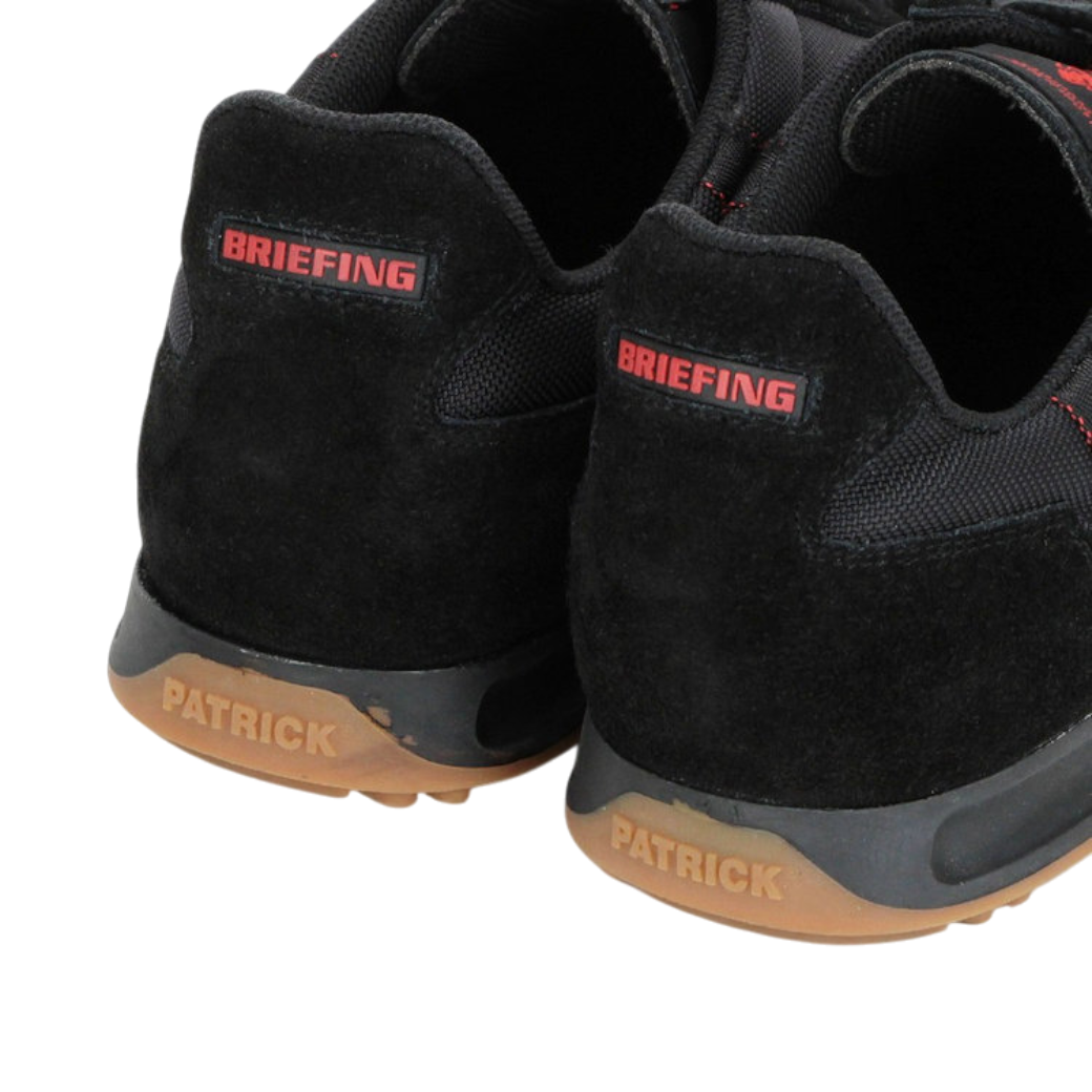 【Le Golf de PATRICK× BRIEFING】BG2501 LIVERPOOL/BRIEFING ゴルフシューズ BLACK（PAT-BG2501）