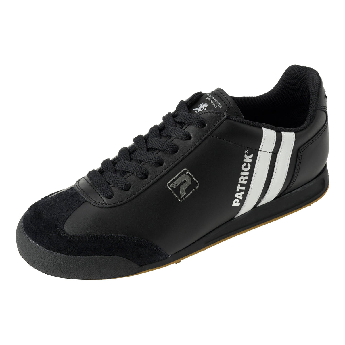 【PATRICK】メンズ リバプール・カップ レザー LIVERPOOL-CP/L BLK（PAT-G5001）