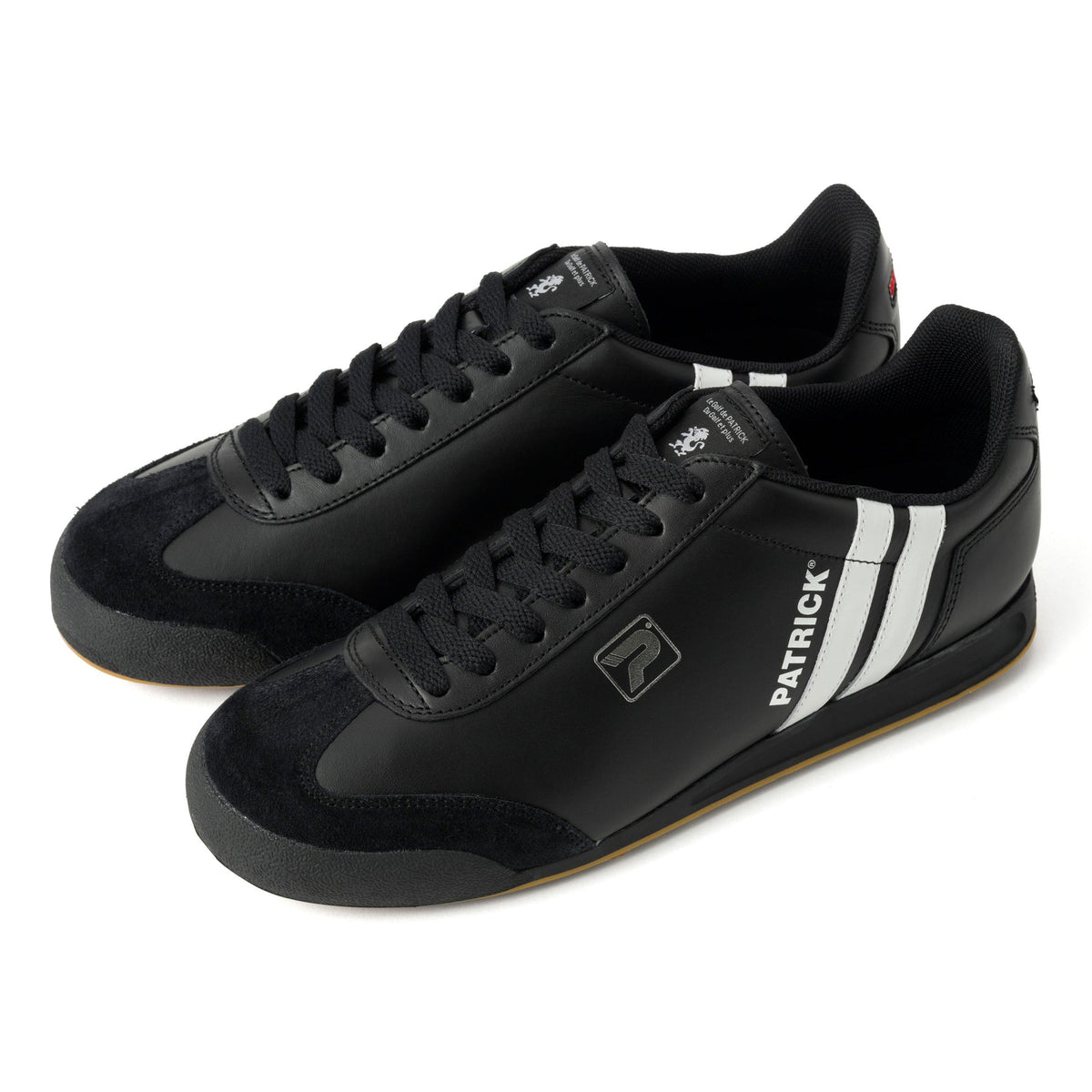 【PATRICK】メンズ リバプール・カップ レザー LIVERPOOL-CP/L BLK（PAT-G5001）