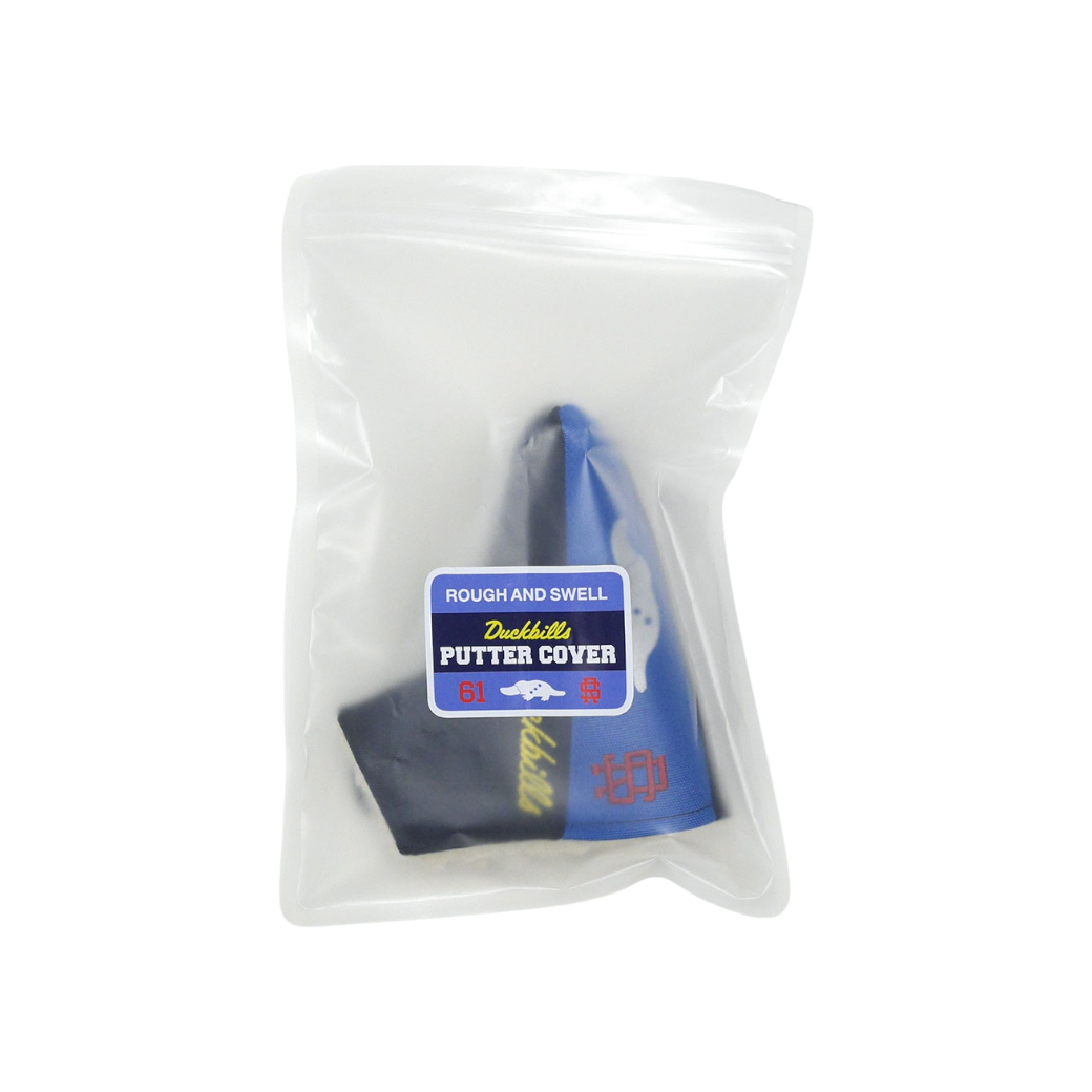【rough&swell】DUCKBILLS PUTTER COVER パターカバー BLUE (ROU-RSA26022)