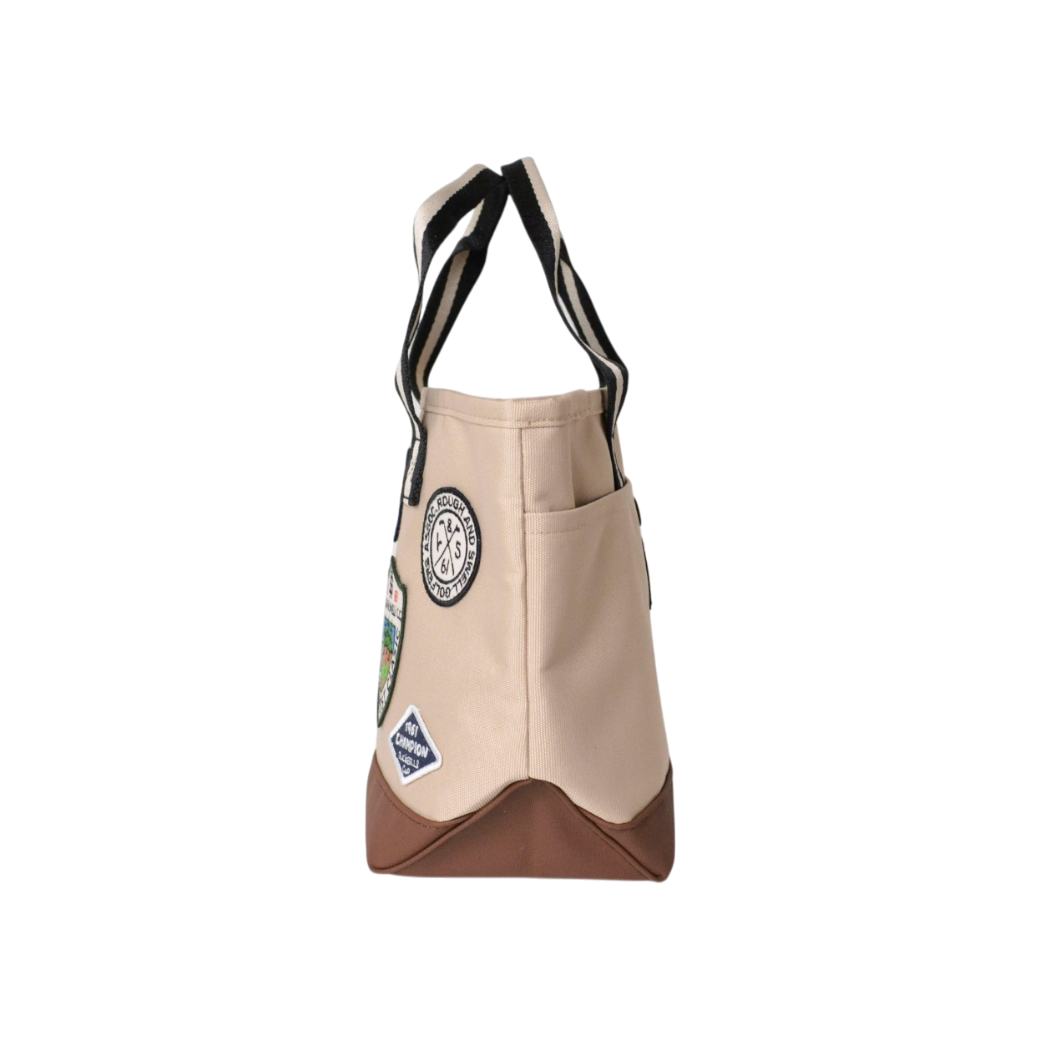 【rough&swell】PATCH CART BAG BEIGE（ROU-RSA26210）