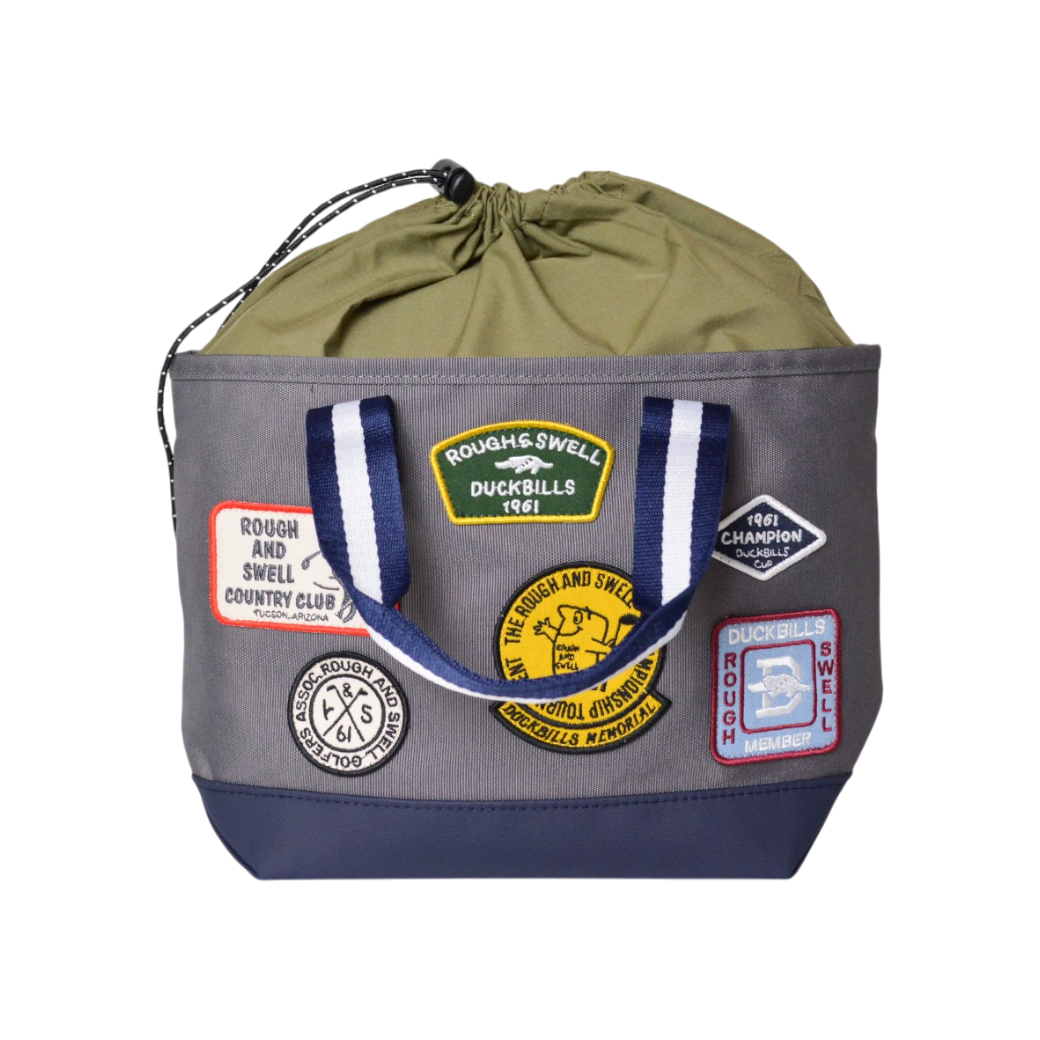 【rough&swell】PATCH CART BAG CHARCOAL（ROU-RSA26210）