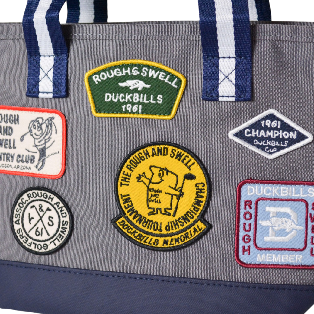 【rough&swell】PATCH CART BAG CHARCOAL（ROU-RSA26210）