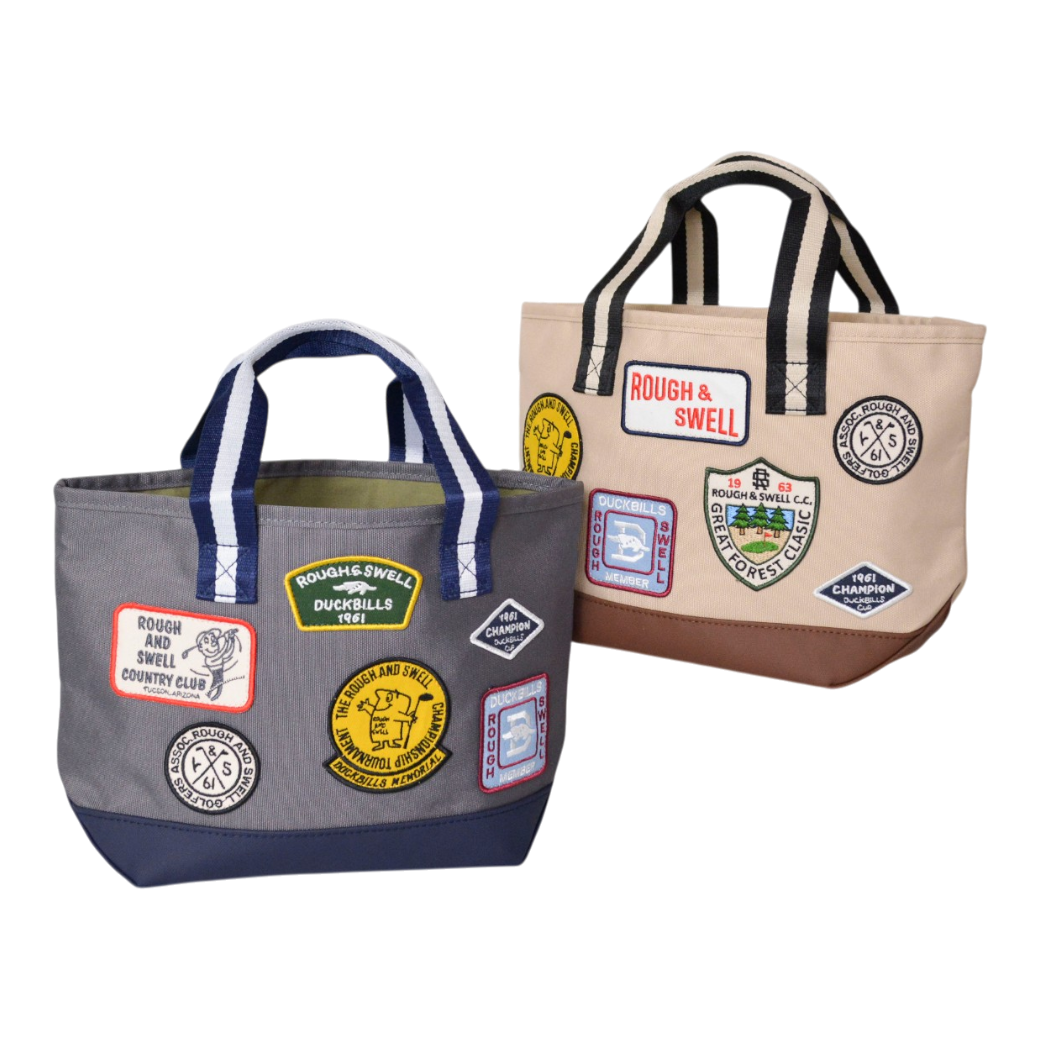 【rough&swell】PATCH CART BAG BEIGE（ROU-RSA26210）