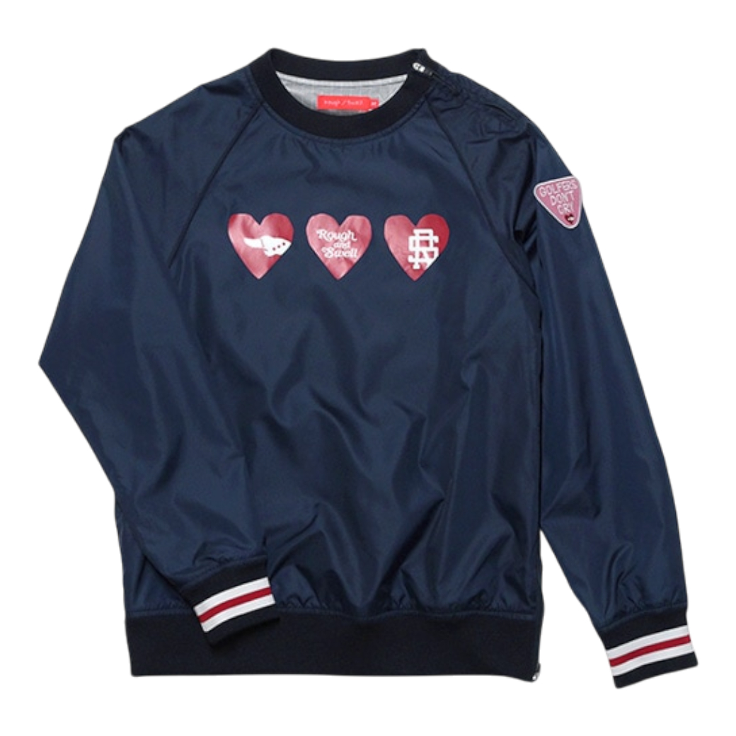 【rough&swell】THREE HEARTS SNEAD W. NAVY（WOMAN）（ROU-RSL24220）