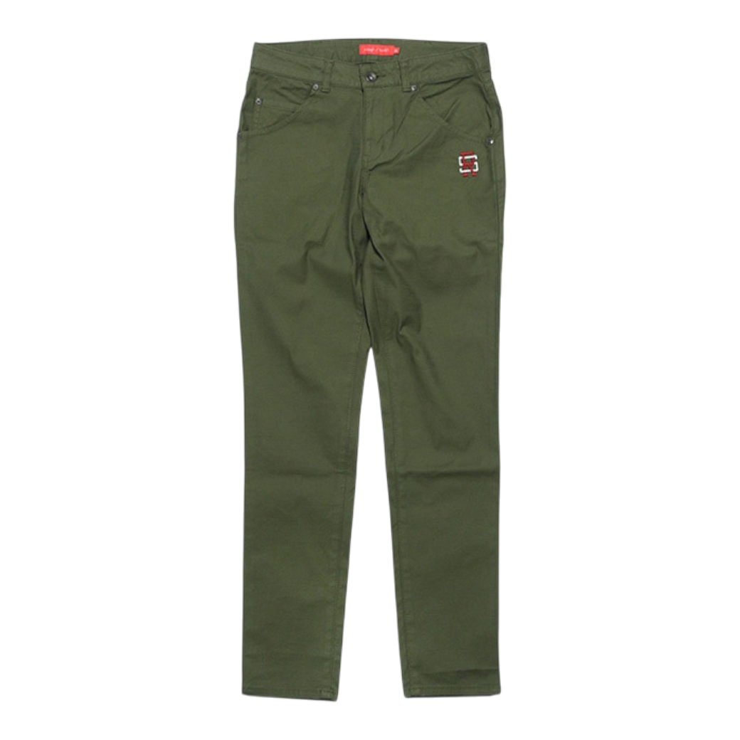 【rough&swell】ANTONIO PANTS W. OLIVE（WOMAN）（ROU-RSL24225）