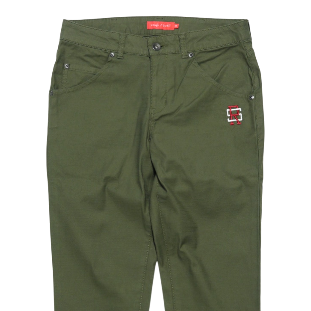 【rough&swell】ANTONIO PANTS W. OLIVE（WOMAN）（ROU-RSL24225）