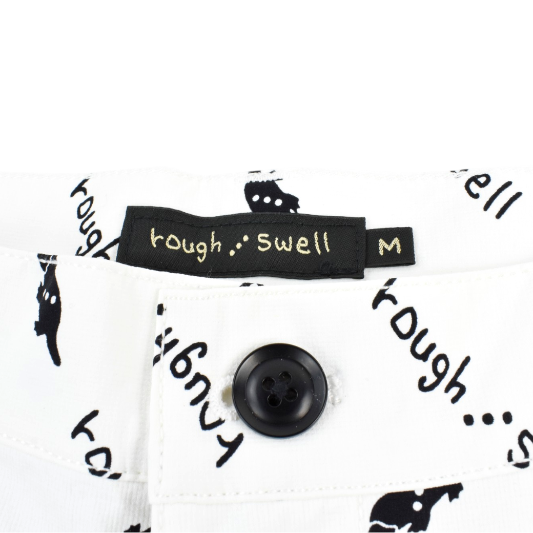 【rough&swell】KAHALA SHORTS ショートパンツ WHITE M (ROU-RSM23068)