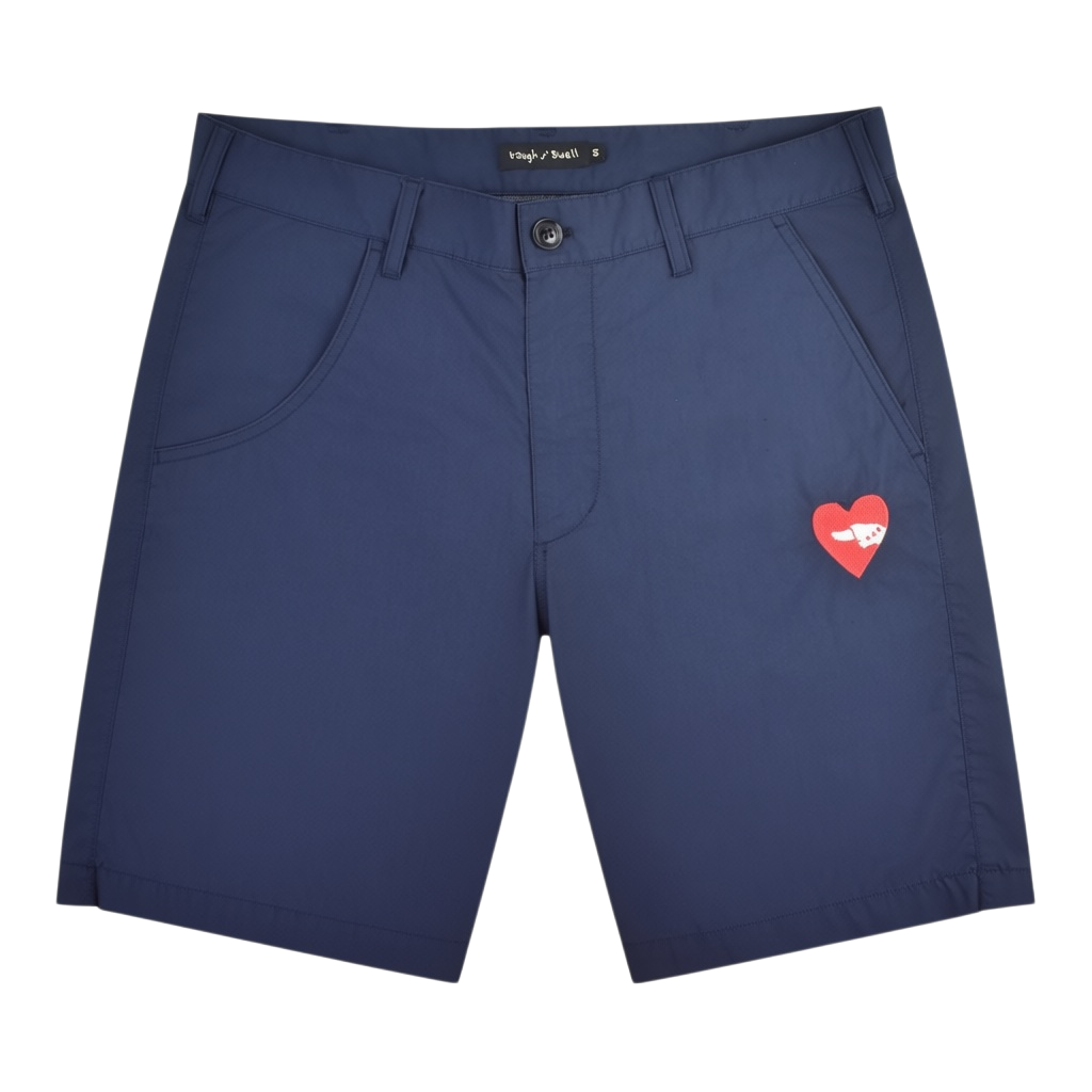 【rough&swell】DON'T CRY SHORTS ショートパンツ NAVY S (ROU-RSM24065)