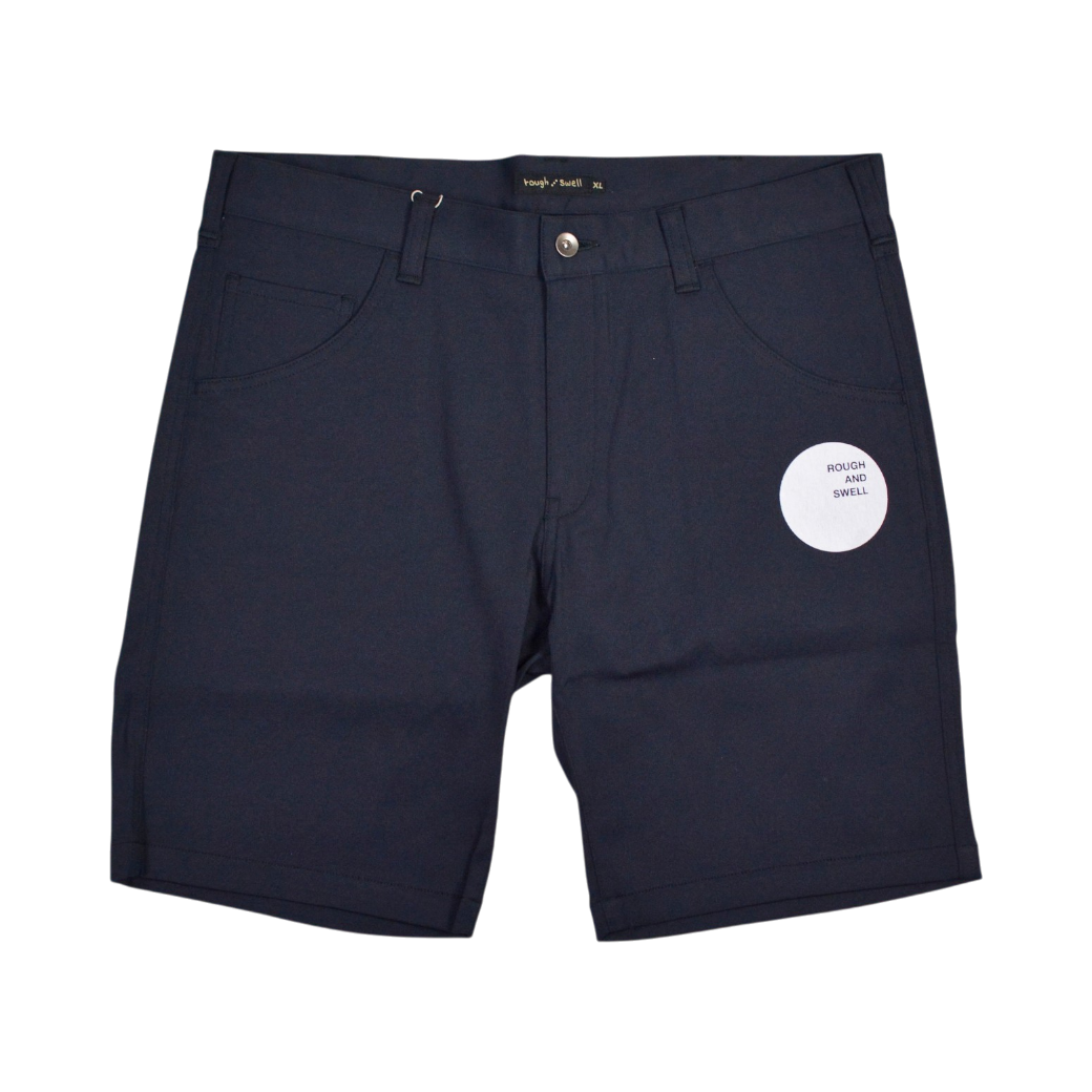 rough&swell】MOON SHORTS ショートパンツ BLACK XL (ROU-RSM24066)